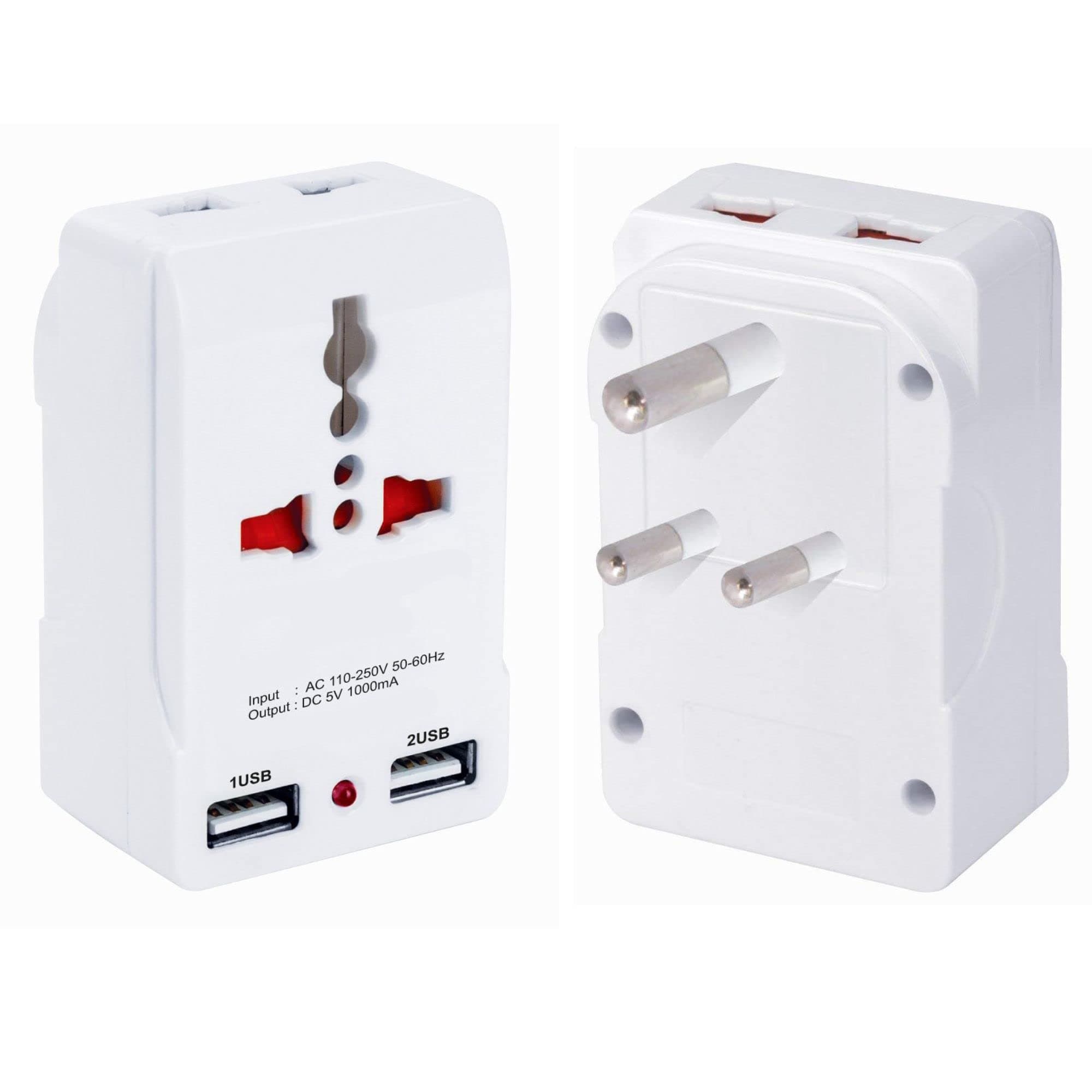 SOCKET THREE PIN UNIVERSAL, Energy Super, Off White