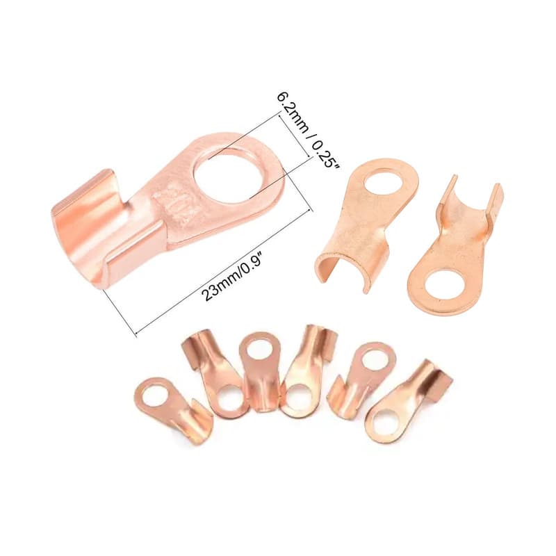 Copper -CABLE LUGS 6 RM CHINA - O Type