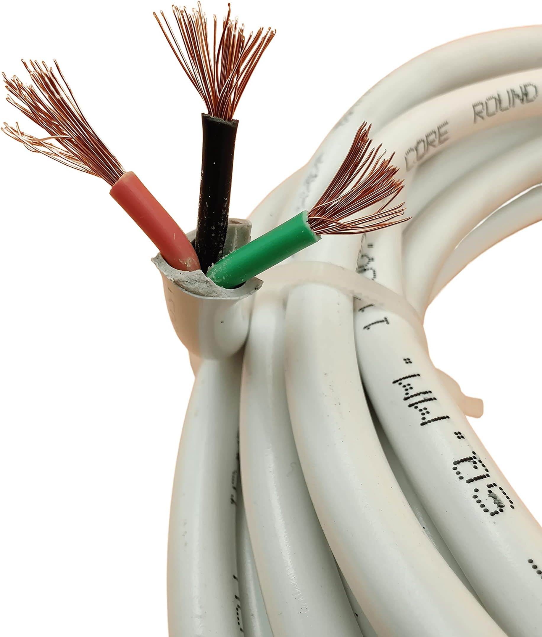 Electric Cable 10 RM. 3 Core. 6 Lux.