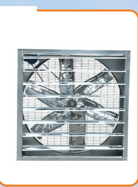 INDUSTRIAL EXHAUST FAN-10X10 INC, Metal Body (MS/SS)