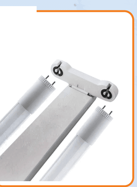 TUBE LIGHT HOLDER SINGLE FOR-4 FEET
