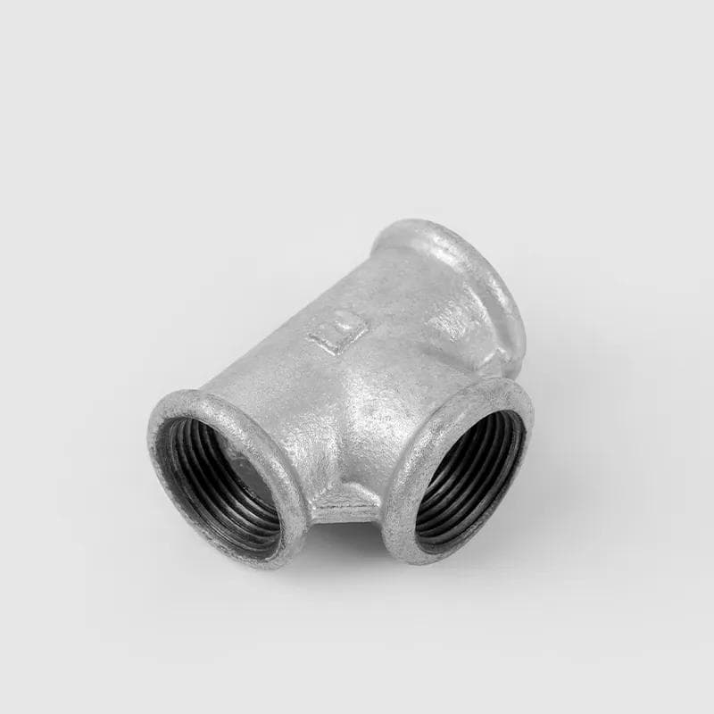 MS TEE 2 X 1 1/2 X 2" 40 sch