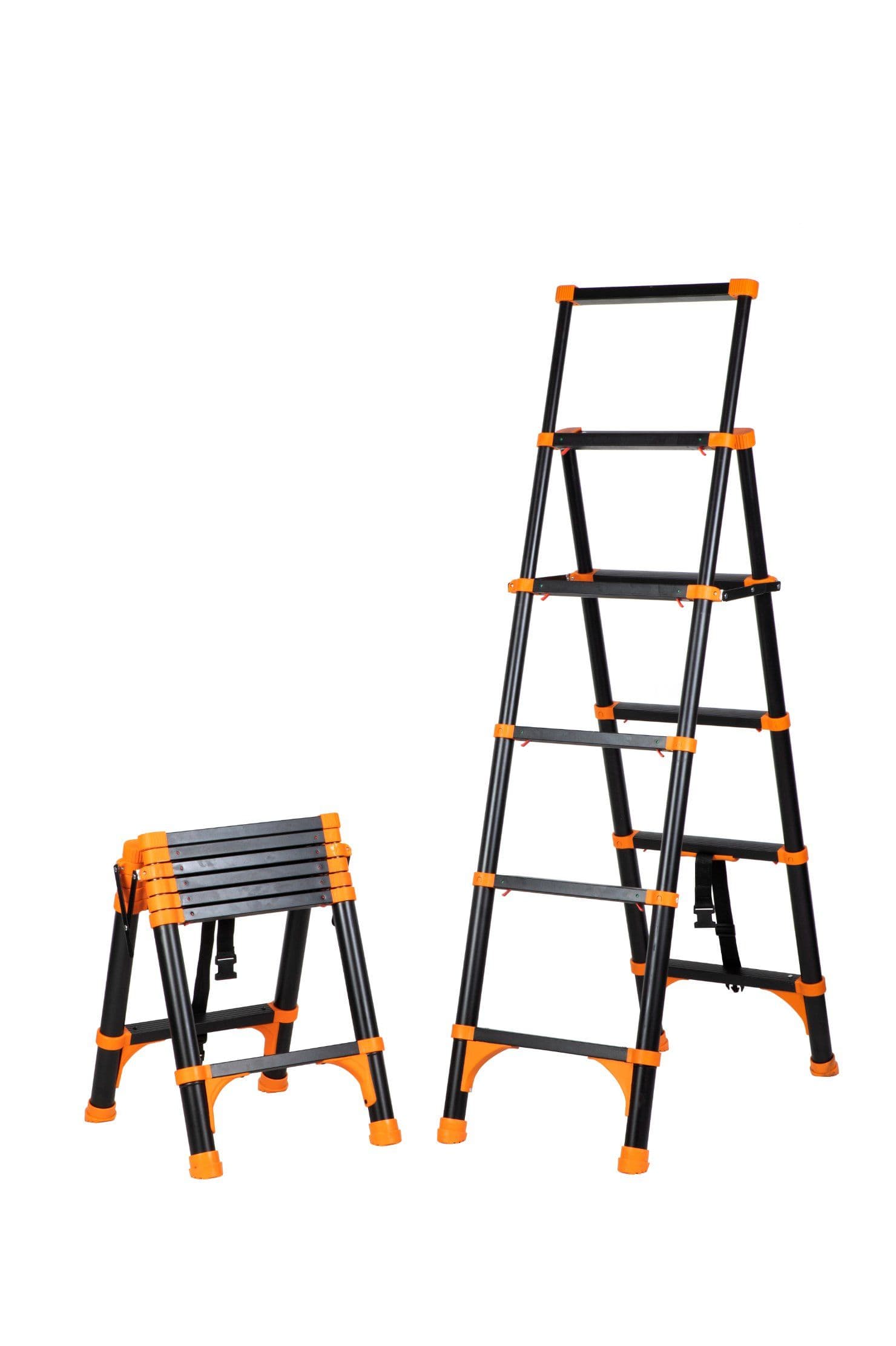 ALUMINIUM TRIPLE EXTENSION LADDER, 45 FEET Most Heavy 3 Part, Brand: Everlas, Malaysia