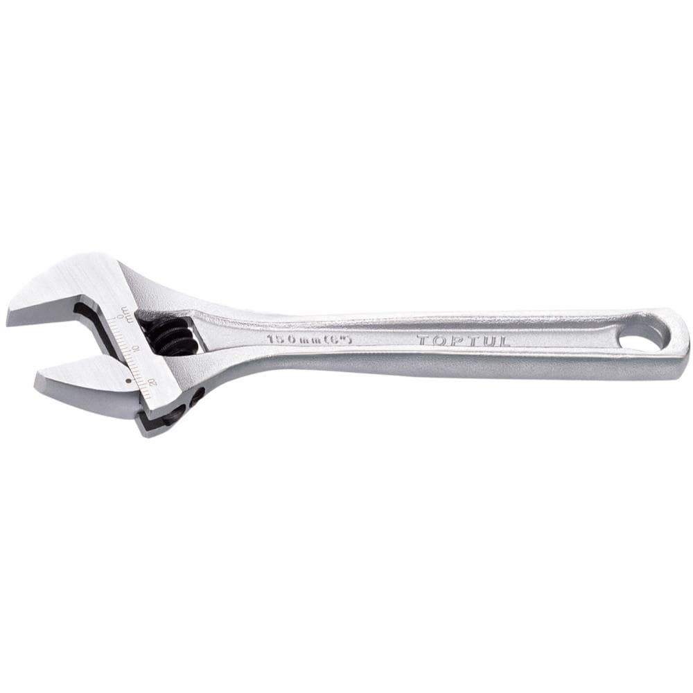 ADJUSTABLE WRENCH 10 INC, Toptul, Without Grip