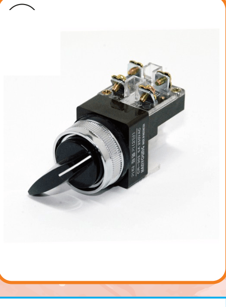 Selector switch 3way- 220-240V , 3-5A, Best quality