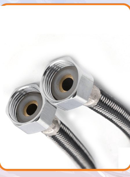 CONNECTION PIPE [S.S], BRAND: Arohe (Best Quality), SS/White Colour, 36 Inch